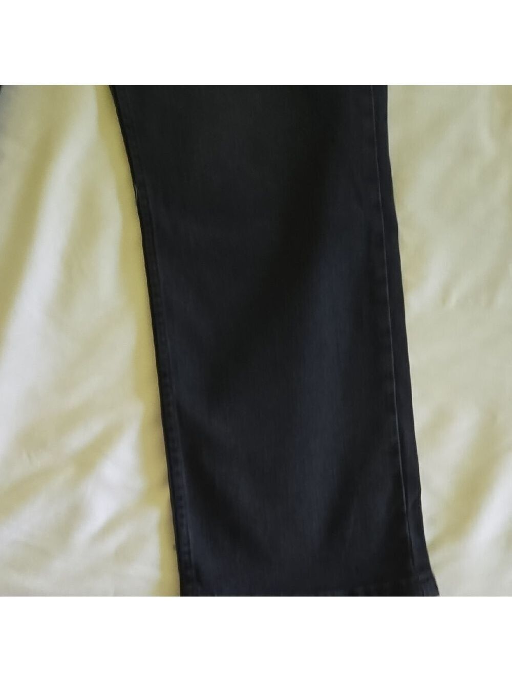 Lee Black Straight Leg Denim Jeans with Branded Tag - Picture 3 of 7